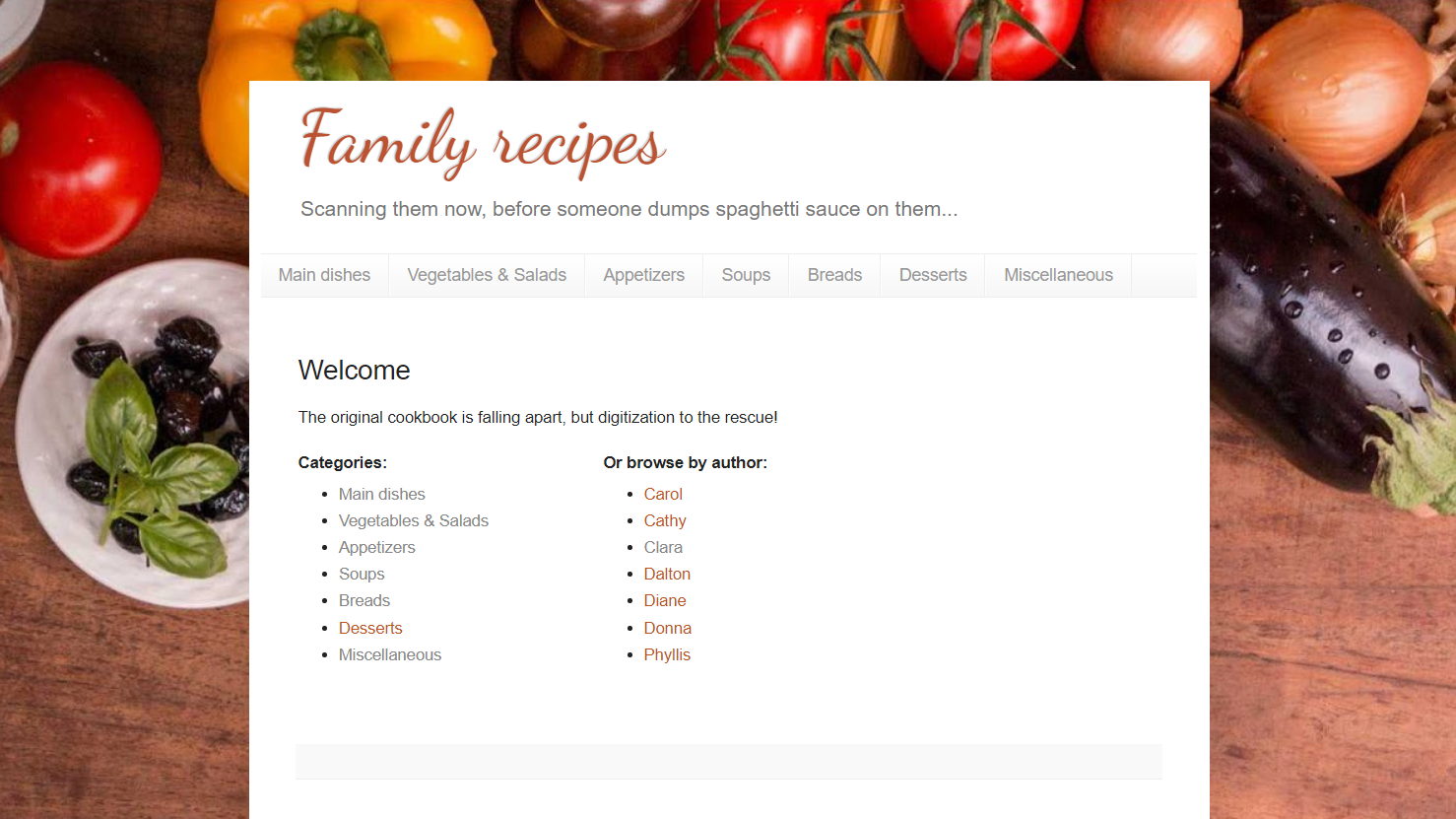 Recipes