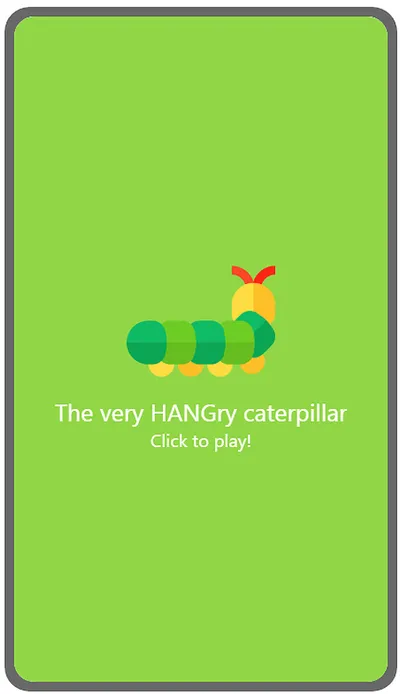The Very Hangry Caterpillar